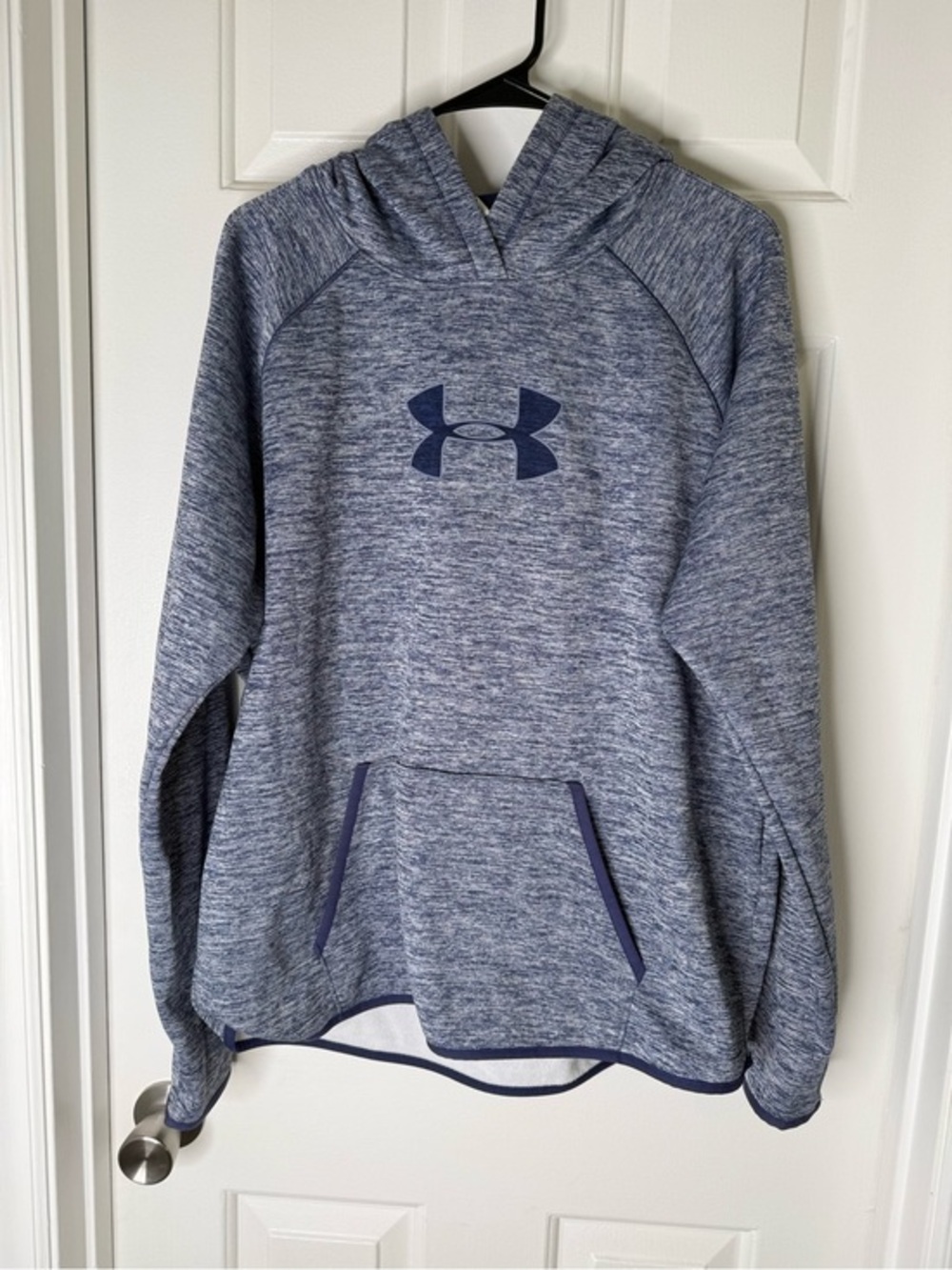 Under Armour Heather Navy Blue Pullover Hoodie